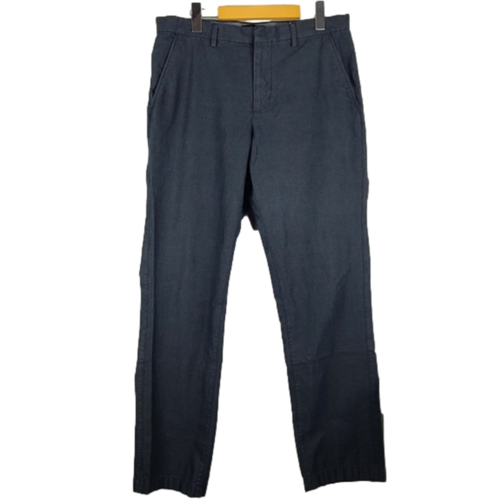 Banana Republic men's Kentfield dark gray flat front pants, Sz 33